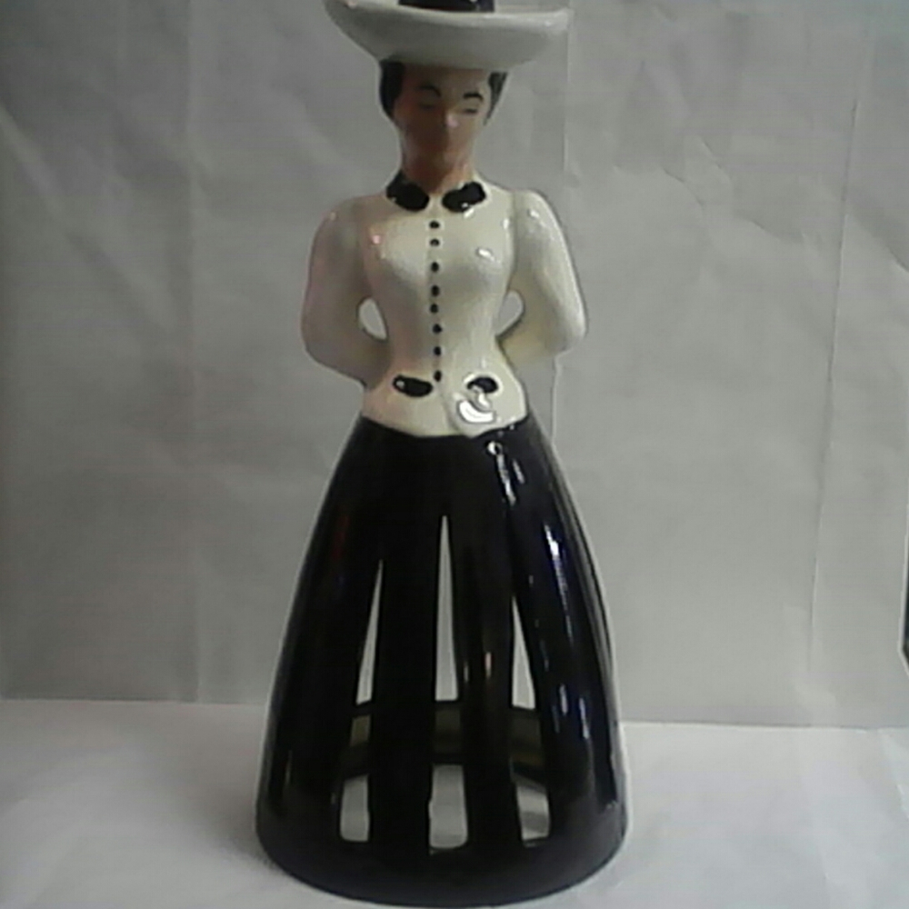 figurine of lady handcrafted